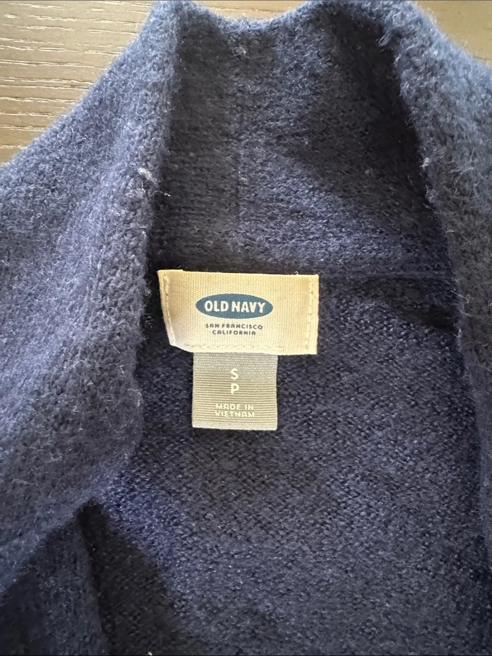 Old Navy Deep Navy Cozy Knit Cardigan